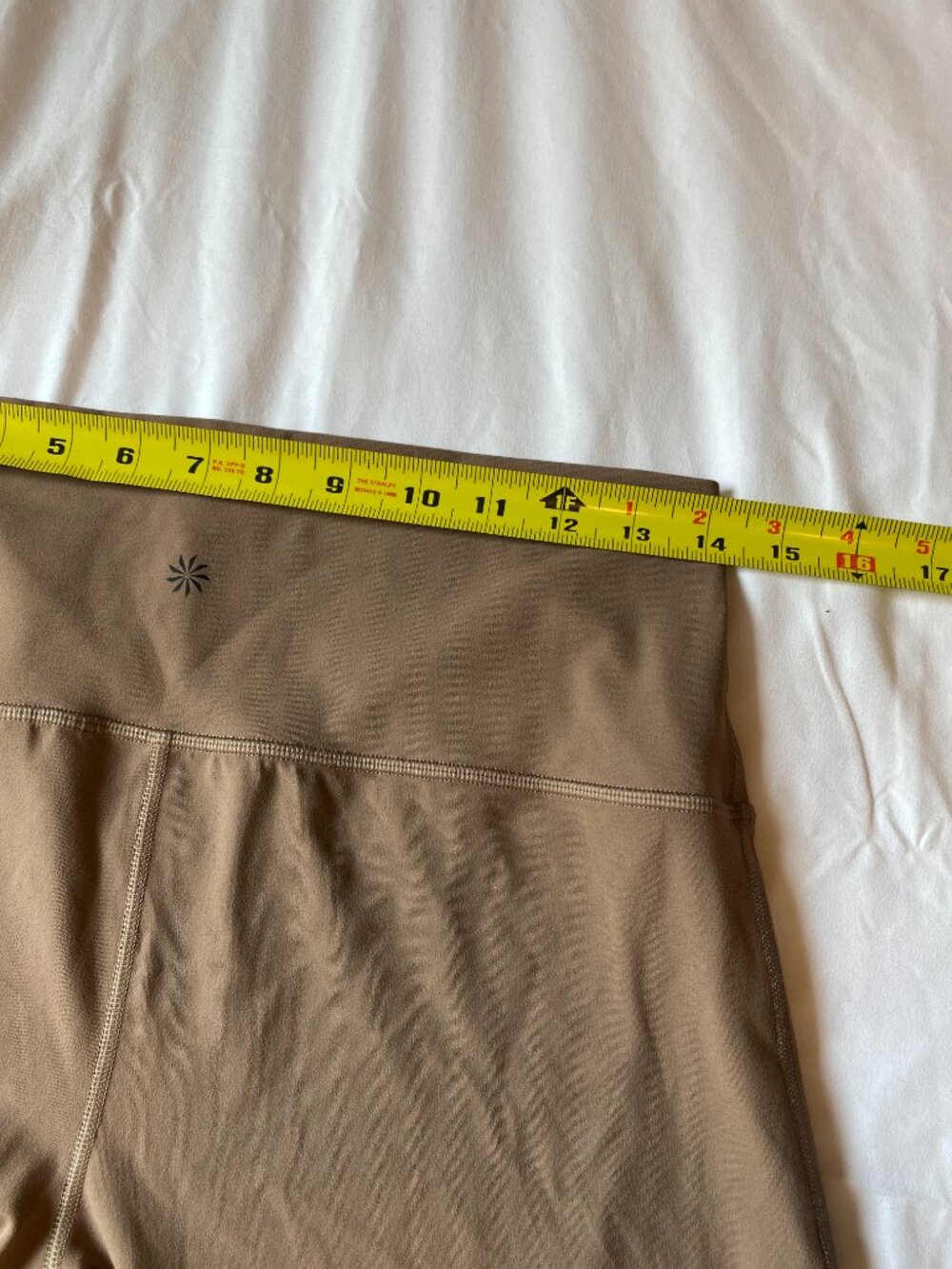 Athleta Transcend Stirrup Leggings 1X Brown High Rise Yoga Plus Size - Picture 7 of 7